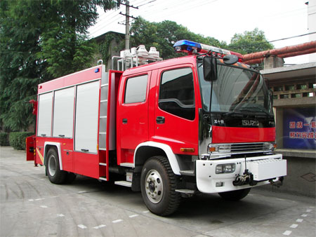 慶鈴五十鈴搶險救援消防車